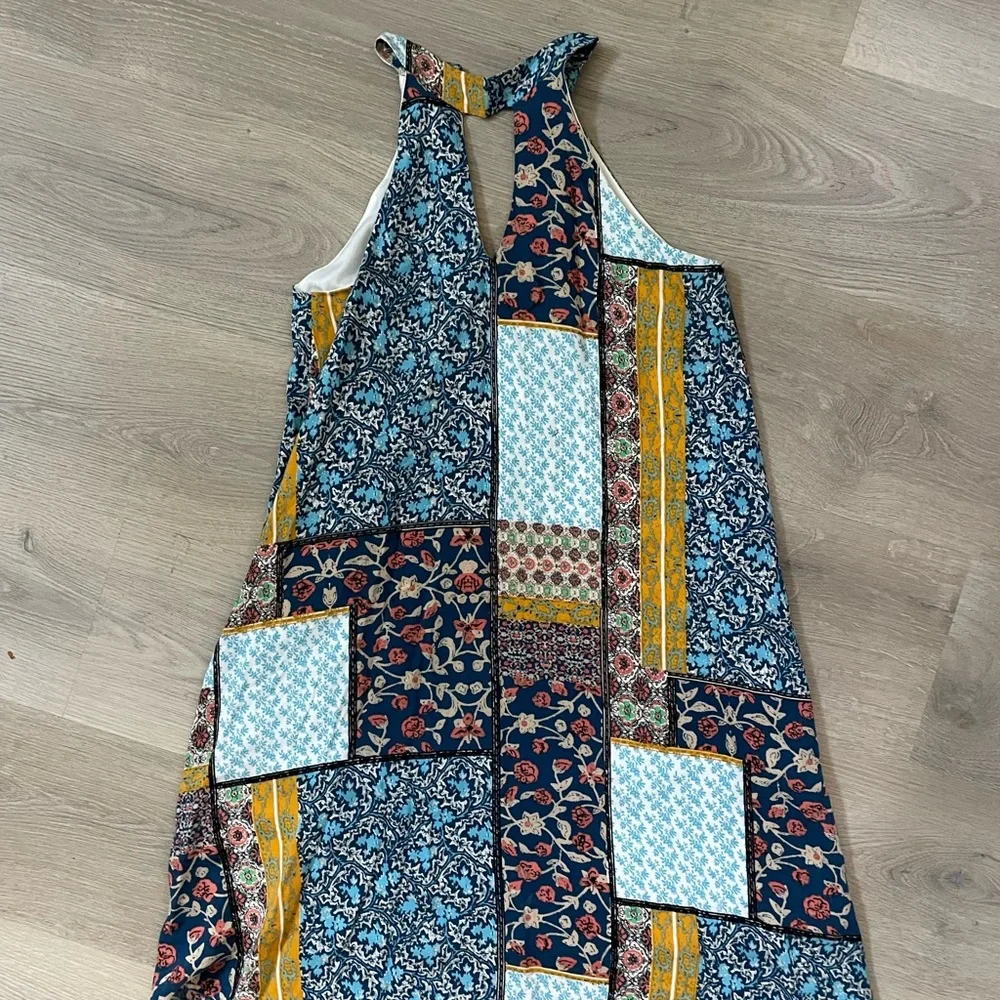 Cute patchwork halter sundress - Picture 1 of 7